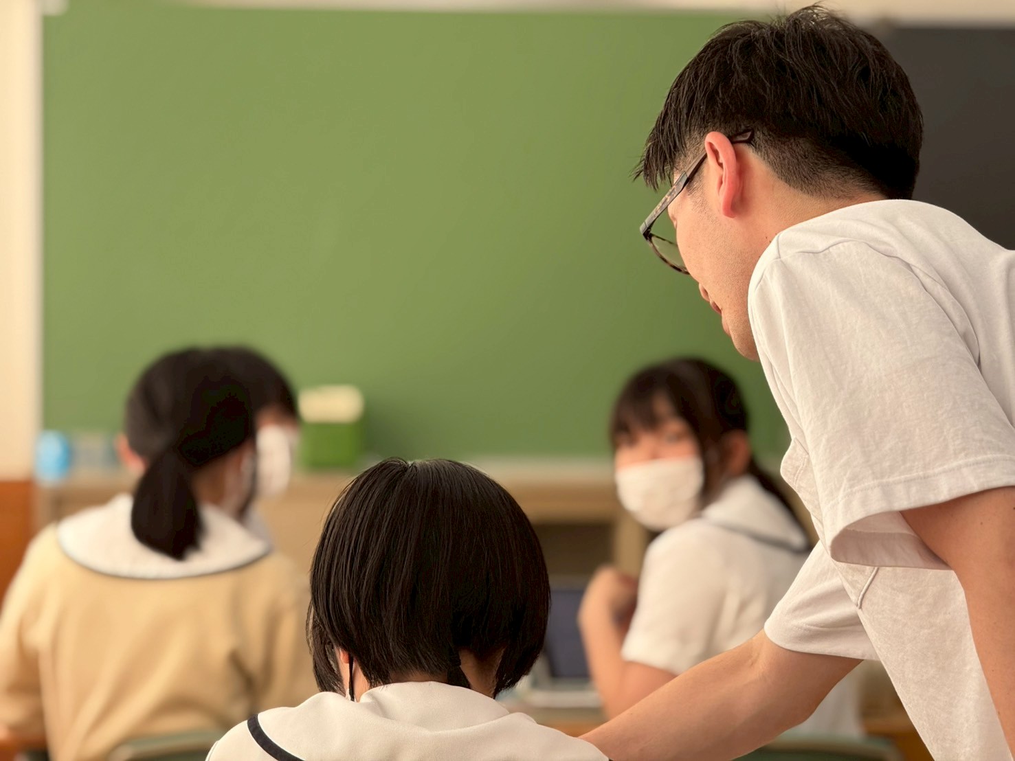 学習環境の提供の様子