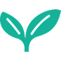 葉っぱのアイコン